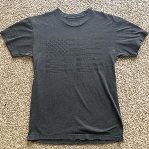 Grunt Style Gray Bullet Flag Tee
